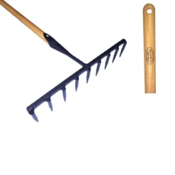 De Wit Zaadhark 9 Tands Gesmeed Met Steel 170cm