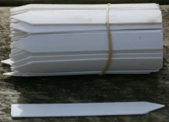 Plantetiketten/ Steeketiketten Wit 6x1cm Ca.1000 Stuks