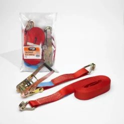 Spanband Met Ratel + 2 J-haken - 50mmx9m / 4000kg