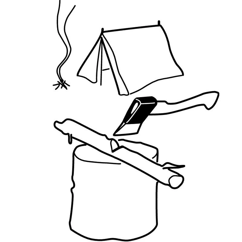 Bahco HGPS-0.6-360 Keukenbijl 2 Bahco HGPS-0.6-360 Keukenbijl - Afbeelding 2