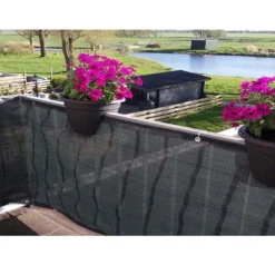 Balcona Balkondoek Antraciet 90cm X 5m