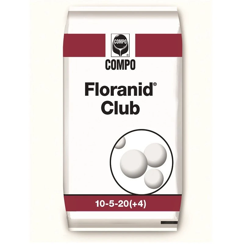 Floranid Club NPK 10-5-20(+4) 25kg COMPO 1 Floranid Club NPK 10-5-20(+4) 25kg COMPO