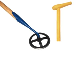 De Wit Volle Maan Schoffel Open 14cm Met Steel 170cm