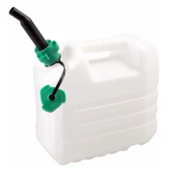 Jerrycan Voor Water Met Geintegreerde Schenktuit Wit 10L