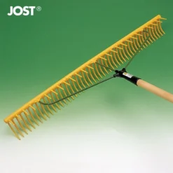 JOST Gras-/Egaliseerhark 48T Gebogen 24T Haaks 94cm - Met Steel