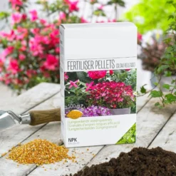 Moestuinpakket Meststoffen -Tuinieren Winkel langwerkende voedingskorrels npk 17 17 17 500 gram fertilizer pellets slow release 1