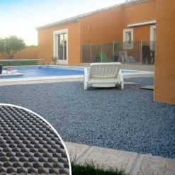 Nidagravel 129 - Grindstabilisatieplaat - Grijs