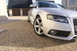 Nidagravel 129 - Grindstabilisatieplaat - Beige -Tuinieren Winkel nidagravel grindplaten sfeer auto