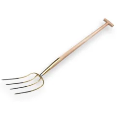 Offner Mestvork 4 Tands Brons Met Veerbus En T-steel 100cm