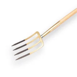 Offner Spitvork 4 Tands Brons Met Veerbus En T-steel 90cm