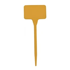 Plaatetiketten Rechthoekig C 15cm 3,5x5,5cm Recht - 100st Geel