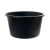 Kuip Kunststof Rond Zwart 90L