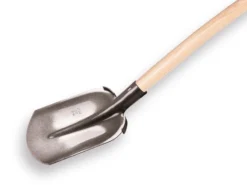 Steekbats Grijs Gelakt Met Opstap Met Steel Gebogen 100cm -Tuinieren Winkel steekbats 1 4 000 grijs gelakt met opstap 780712 en atlas schopsteel 100 cm gebogen 1