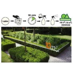 TopBuxus Health-Mix - 10 Tabs - Tegen Buxusschimmel -Tuinieren Winkel topbuxus healthmix tegen buxusschimmel 10 tabletten voor 100m2